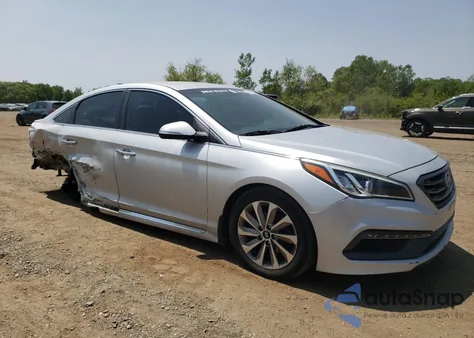 2015 Hyundai Sonata Sport from USA, damaged, VIN 5NPE34AFXFH117054